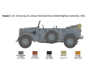 Kfz. 12 Horch 901 typ 40 frĂĽhen Ausf. - zdjÄ™cie 6