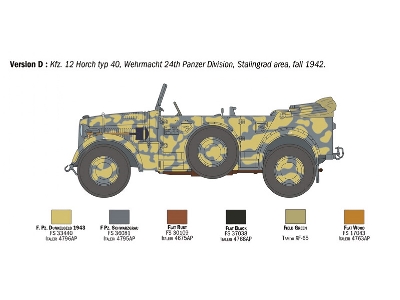 Kfz. 12 Horch 901 typ 40 frĂĽhen Ausf. - zdjÄ™cie 7