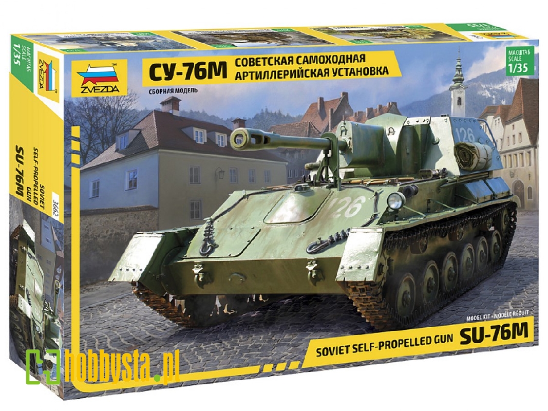 SU-76M - sowieckie działo samobieżne - zdjęcie 1 SU-76M - sowieckie działo samobieżne - zdjęcie 1