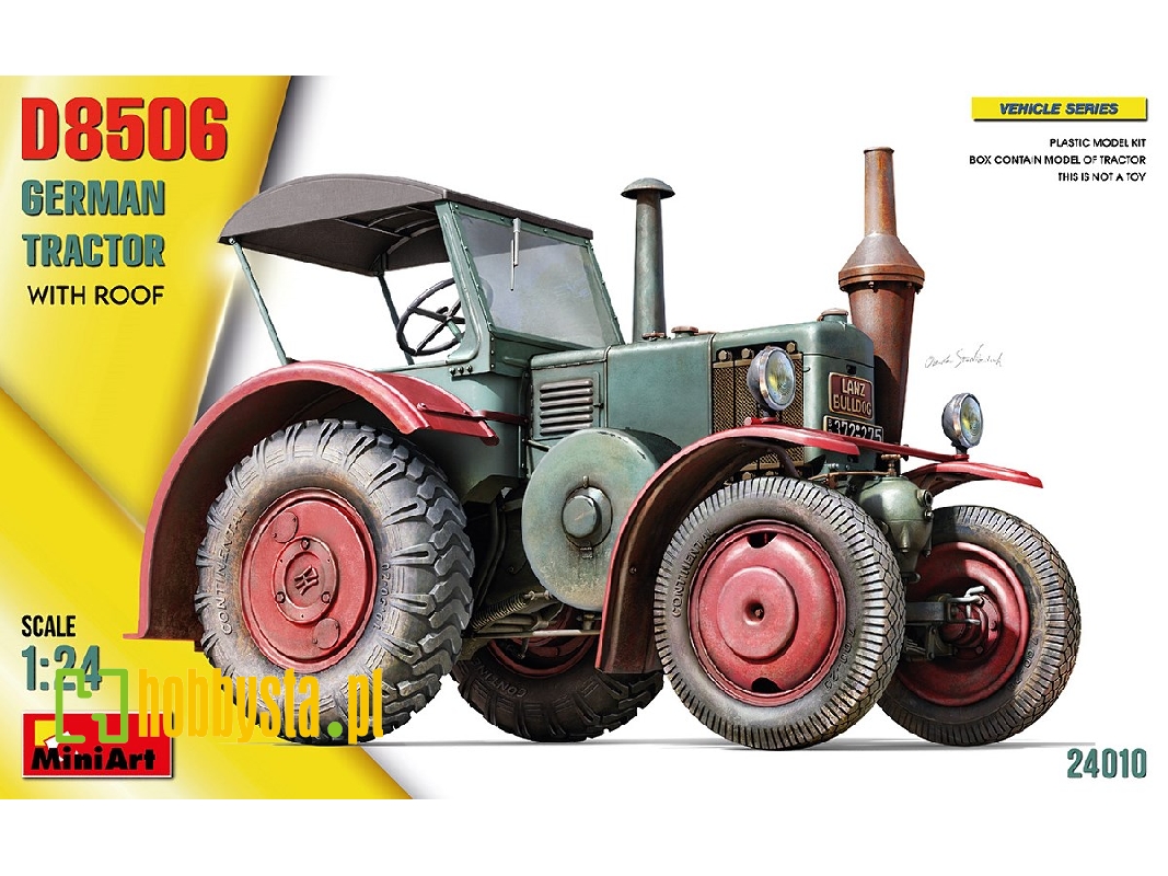 German Tractor D8506 With Roof - zdjęcie 1 German Tractor D8506 With Roof - zdjęcie 1