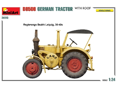 German Tractor D8506 With Roof - zdjęcie 14