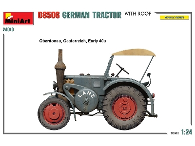 German Tractor D8506 With Roof - zdjęcie 15