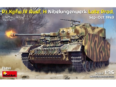 Pz.Kpfw.Iv Ausf. H Nibelungenwerk Late Prod. Sep-oct 1943 - zdjęcie 1