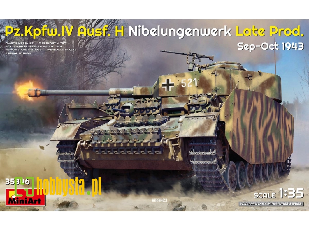 Pz.Kpfw.Iv Ausf. H Nibelungenwerk Late Prod. Sep-oct 1943 - zdjęcie 1 Pz.Kpfw.Iv Ausf. H Nibelungenwerk Late Prod. Sep-oct 1943 - zdjęcie 1