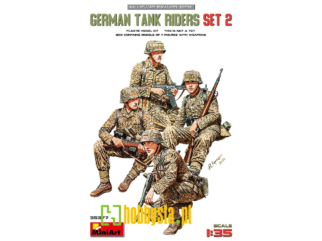 German Tank Riders Set 2 - zdjęcie 1 German Tank Riders Set 2 - zdjęcie 1