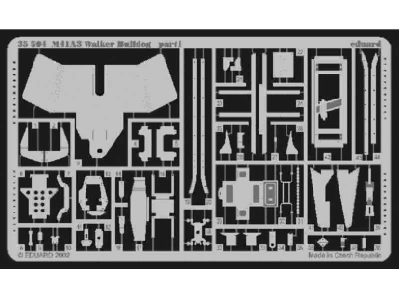 Panther Ausf. D 1/35 - Dragon - blaszki - zdjęcie 1 Panther Ausf. D 1/35 - Dragon - blaszki - zdjęcie 1