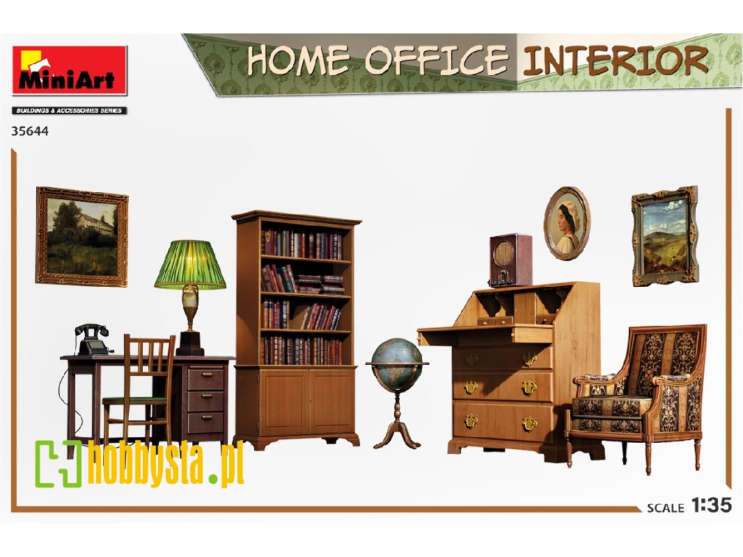Home Office Interior - zdjęcie 1 Home Office Interior - zdjęcie 1
