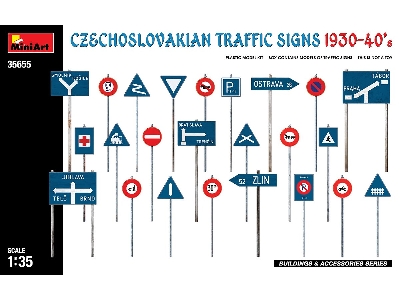 Czechoslovakian Traffic Signs 1930-40â€™s - zdjÄ™cie 6