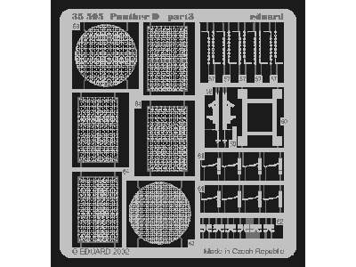  Panther Ausf. D 1/35 - Dragon - blaszki - zdjęcie 4