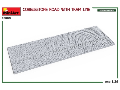 Cobblestone Road With Tram Line - zdjęcie 1