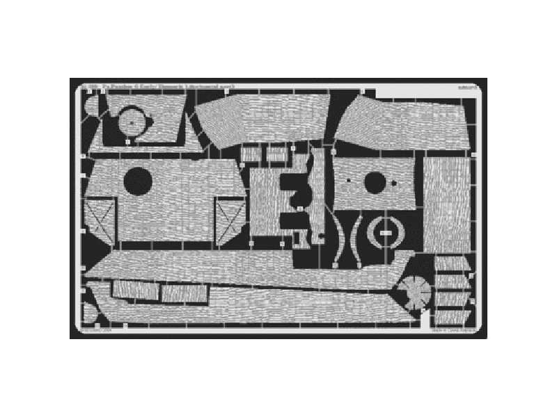 Panther Ausf. G early Zimmerit Horizontal 1/35 - Tamiya - blasz - zdjęcie 1 Panther Ausf. G early Zimmerit Horizontal 1/35 - Tamiya - blasz - zdjęcie 1