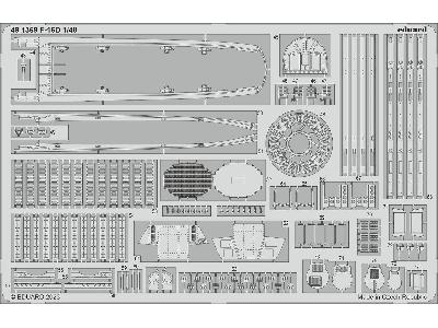 F-16D Block 30 1/48 - KINETIC MODEL - zdjęcie 2