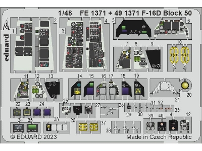 F-16D Block 50 1/48 - KINETIC MODEL - zdjęcie 1