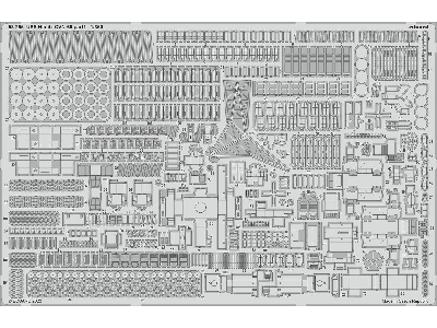 USS Nimitz CVN-68 part 1 1/350 - TRUMPETER - zdjęcie 1