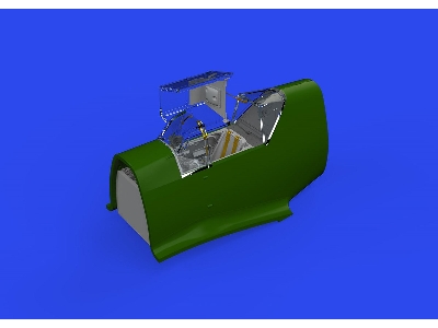 Bf 109F cockpit w/  early seat PRINT 1/48 - EDUARD - zdjęcie 1