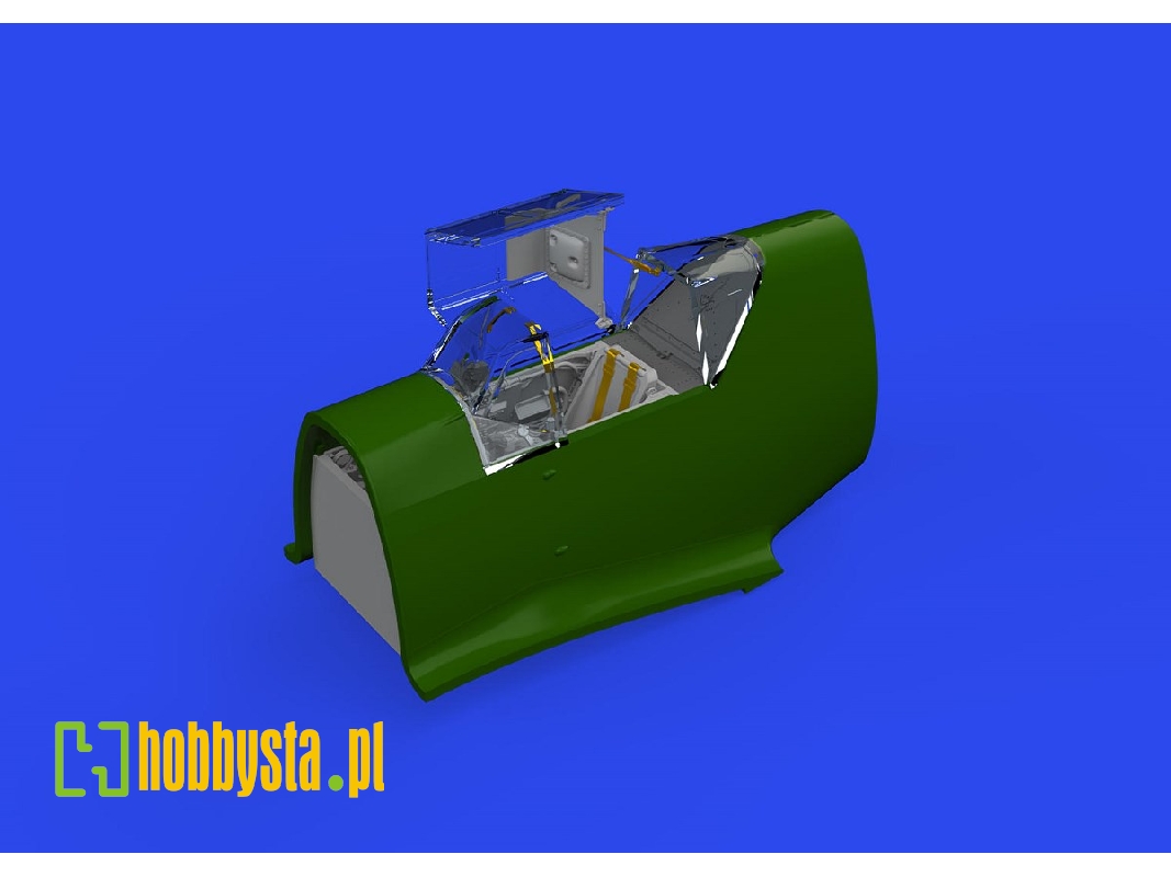 Bf 109F cockpit w/  early seat PRINT 1/48 - EDUARD - zdjęcie 1