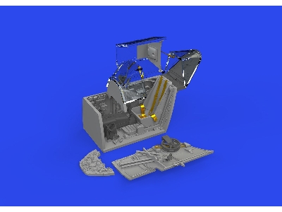 Bf 109F cockpit w/  early seat PRINT 1/48 - EDUARD - zdjęcie 5