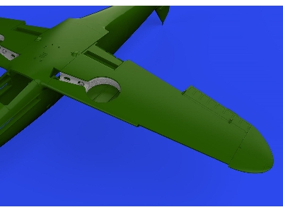 Bf 109F wheel bays rounded PRINT 1/48 - EDUARD - zdjęcie 2