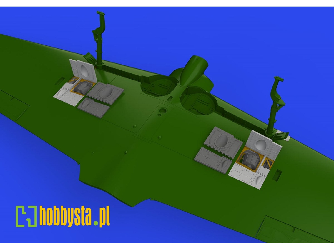 A6M3 gun bays short barrel PRINT 1/48 - EDUARD - zdjęcie 1