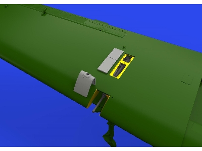 A6M3 gun bays short barrel PRINT 1/48 - EDUARD - zdjęcie 2