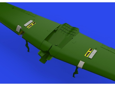 A6M3 gun bays short barrel PRINT 1/48 - EDUARD - zdjęcie 3