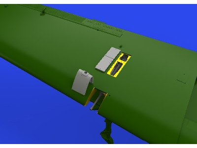 A6M3 gun bays short barrel PRINT 1/48 - EDUARD - zdjęcie 6