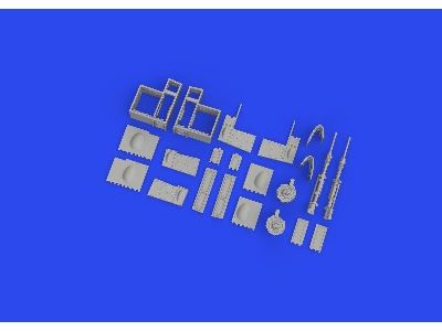 A6M3 gun bays short barrel PRINT 1/48 - EDUARD - zdjęcie 9