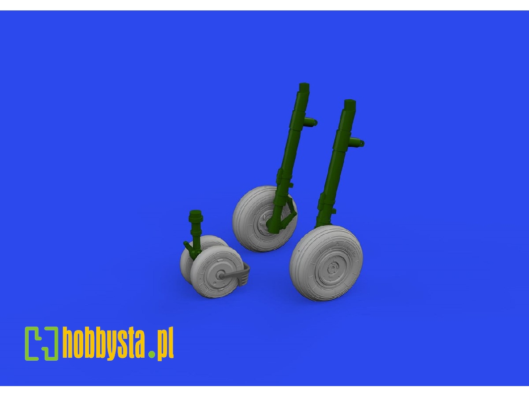 MiG-29 wheels 1/72 - GREAT WALL HOBBY - zdjęcie 1 MiG-29 wheels 1/72 - GREAT WALL HOBBY - zdjęcie 1
