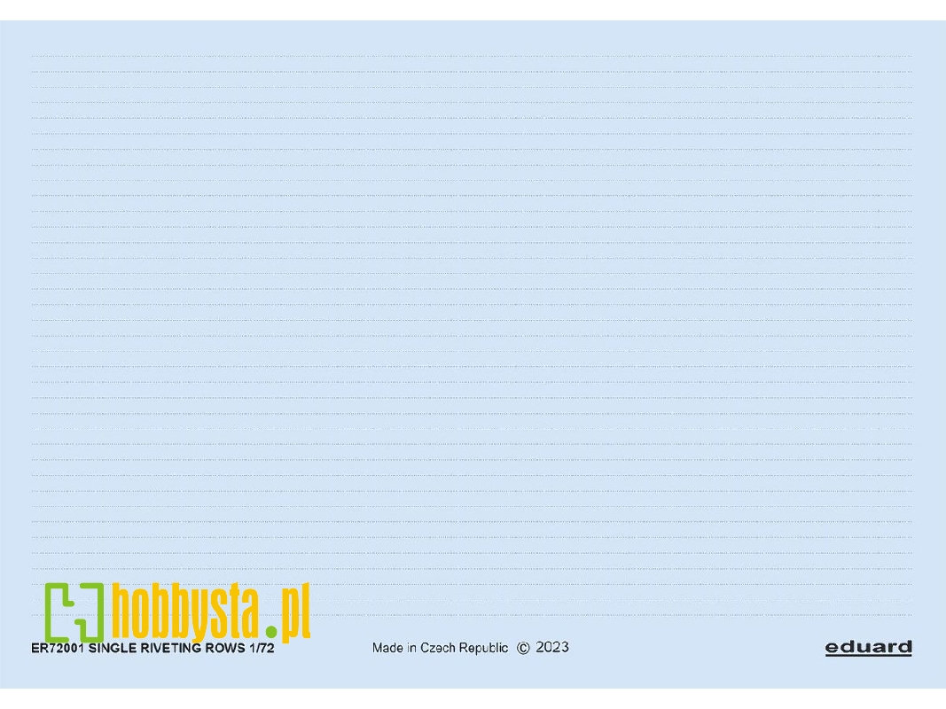 Single riveting rows 1/72 - zdjęcie 1