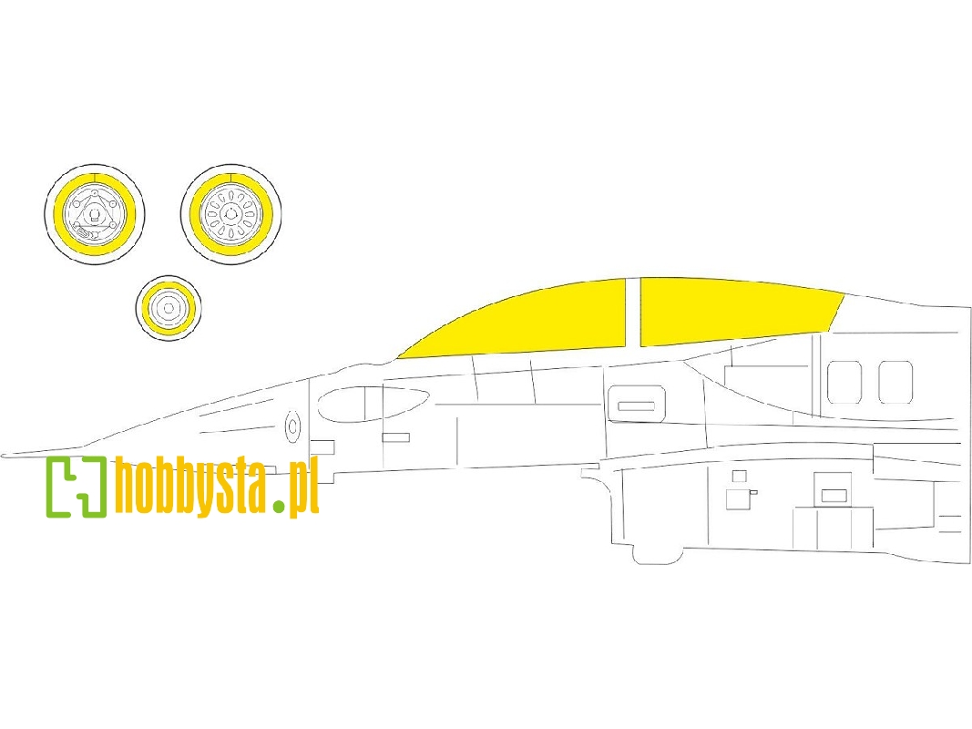 F-16D Block 30/40/50 1/48 - KINETIC MODEL - zdjęcie 1