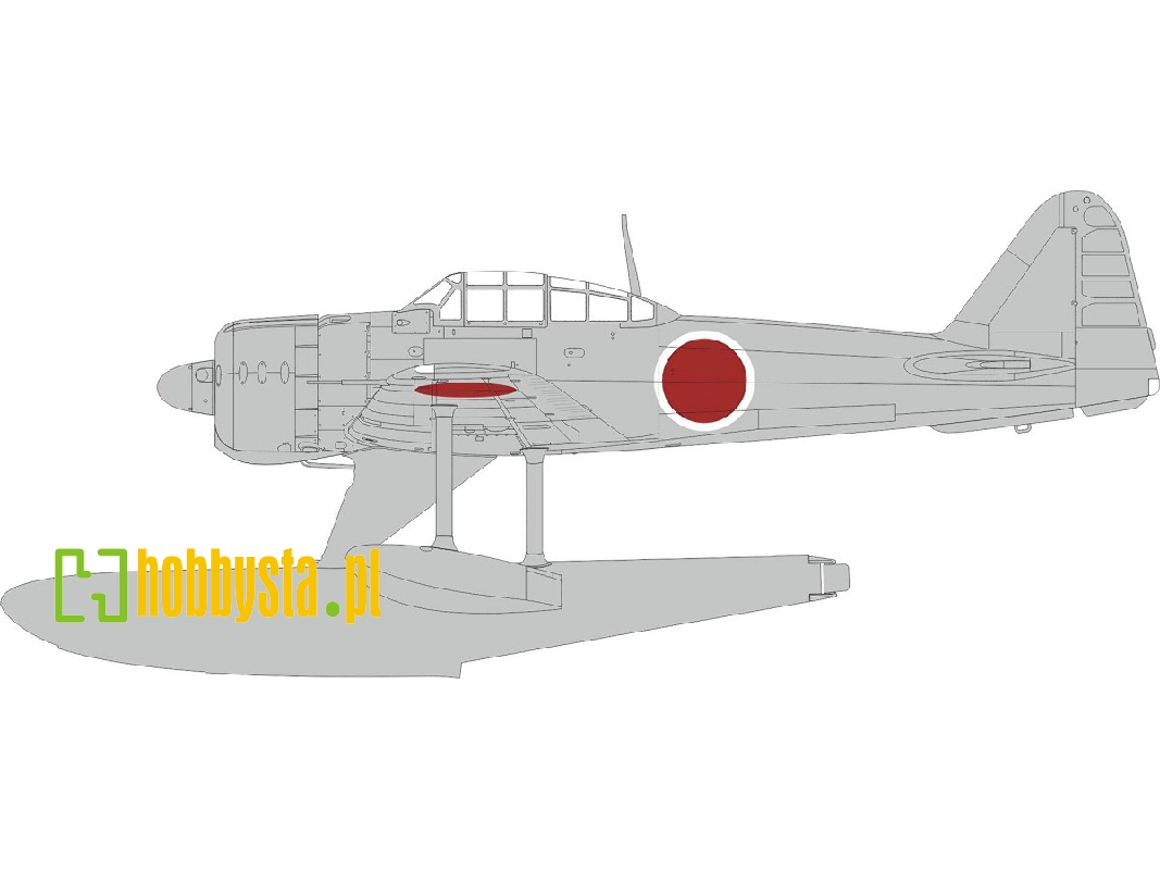 A6M2-N Rufe national insignia 1/48 - EDUARD - zdjęcie 1 A6M2-N Rufe national insignia 1/48 - EDUARD - zdjęcie 1
