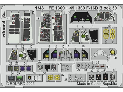 F-16D Block 30 1/48 - KINETIC MODEL - zdjęcie 1