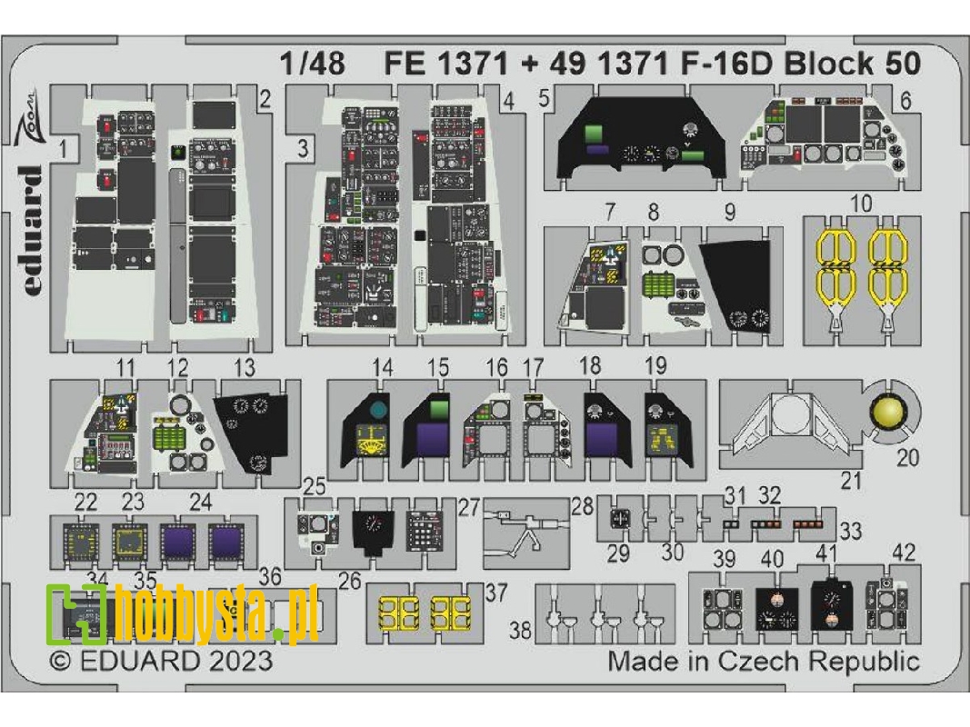 F-16D Block 50 1/48 - KINETIC MODEL - zdjęcie 1