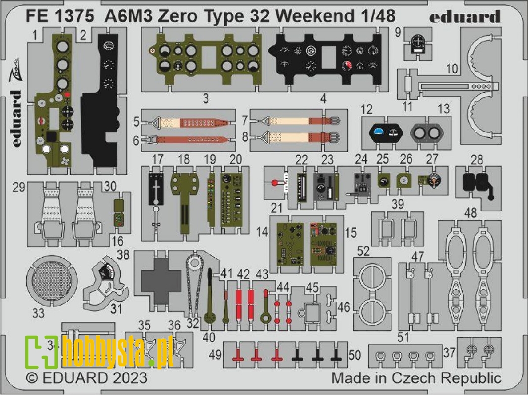 A6M3 Zero Type 32 Weekend 1/48 - EDUARD - zdjęcie 1 A6M3 Zero Type 32 Weekend 1/48 - EDUARD - zdjęcie 1