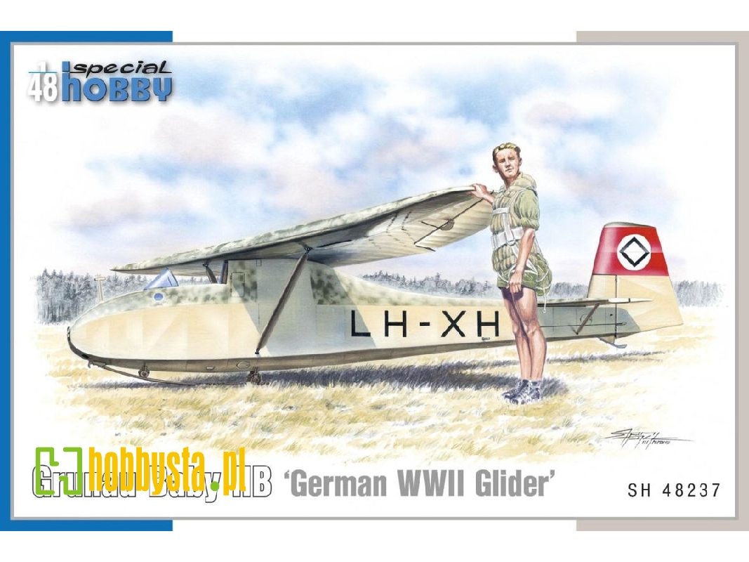 Grunau Baby Iib 'german Wwii Glider' - zdjęcie 1