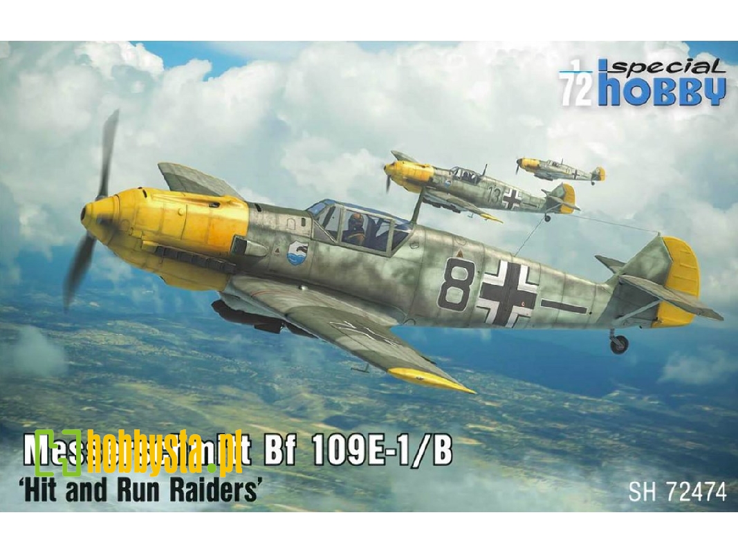 Messerschmitt Bf 109e-1/B Hit And Run Raiders - zdjęcie 1 Messerschmitt Bf 109e-1/B Hit And Run Raiders - zdjęcie 1