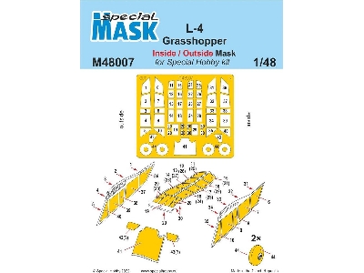 L-4 Grasshopper Inside/Outside Mask - zdjęcie 1