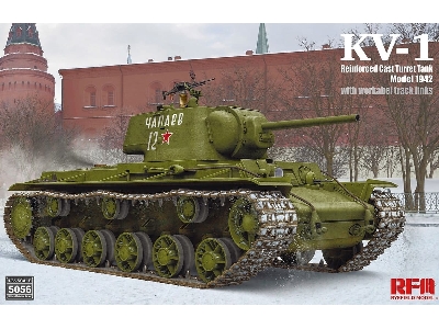 KV-1 ze wzmocnioną odlewaną wieżą - model 1942 - zdjęcie 1