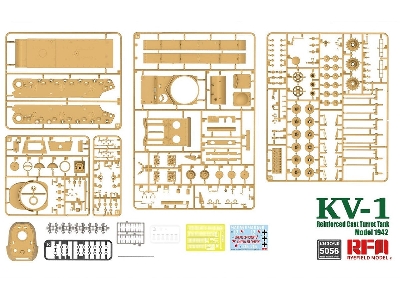 KV-1 ze wzmocnioną odlewaną wieżą - model 1942 - zdjęcie 2