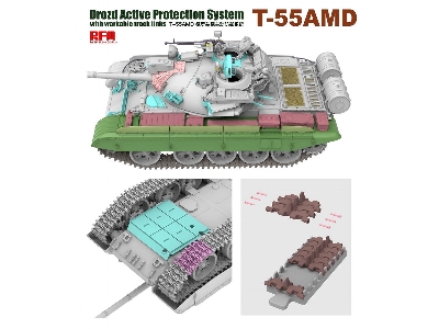 T-55AMD z systemem obrony aktywnej Drozd - zdjęcie 5