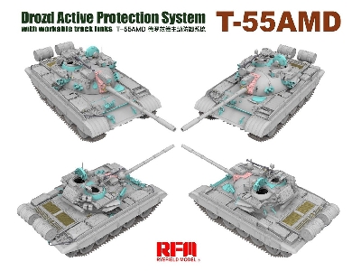 T-55AMD z systemem obrony aktywnej Drozd - zdjęcie 7
