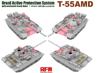 T-55AMD z systemem obrony aktywnej Drozd - zdjęcie 8