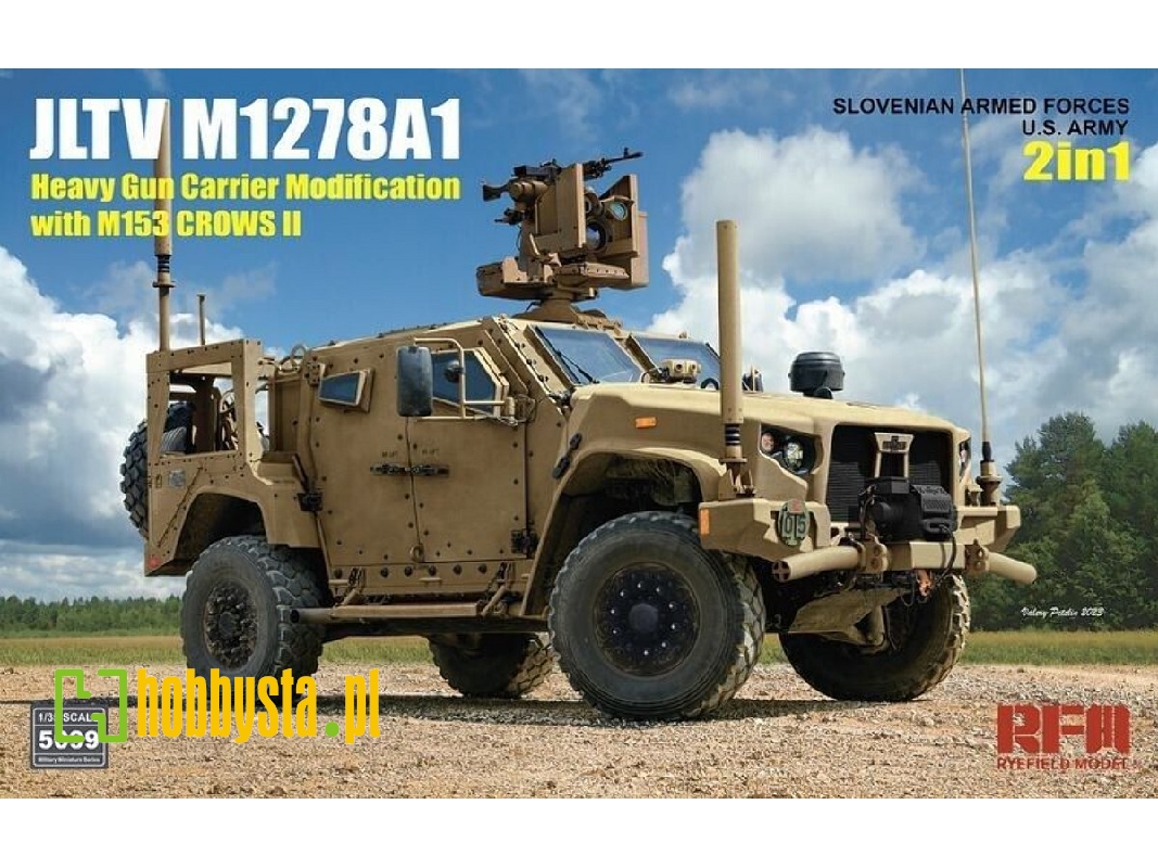 JLTV M1278A1 Heavy Gun Carrier w/M153 CROWS II - zdjęcie 1 JLTV M1278A1 Heavy Gun Carrier w/M153 CROWS II - zdjęcie 1