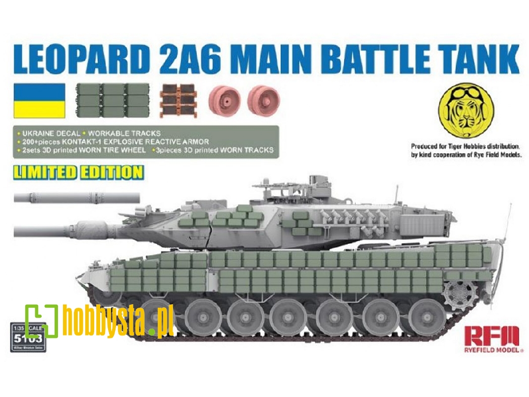 Leopard 2A6 Main Battle Tank - zdjęcie 1 Leopard 2A6 Main Battle Tank - zdjęcie 1