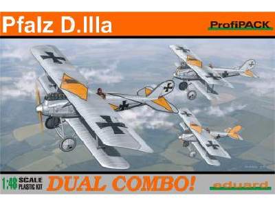  Pfalz D. IIIa  DUAL COMBO 1/48 - samolot - zdjęcie 1