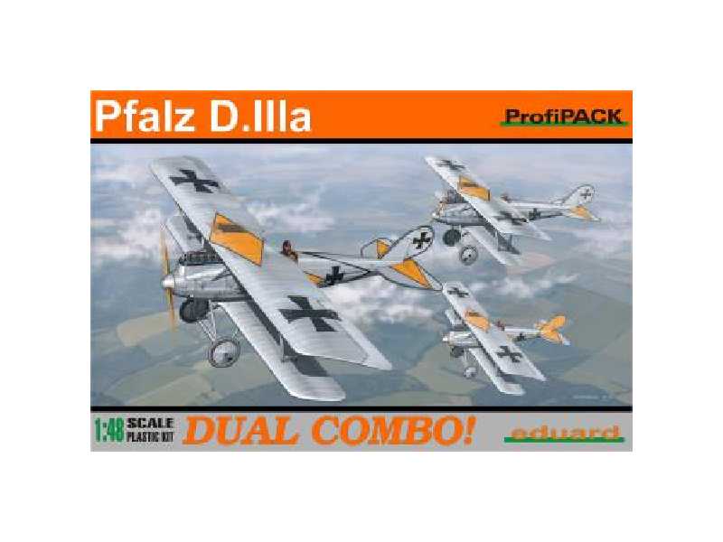  Pfalz D. IIIa  DUAL COMBO 1/48 - samolot - zdjęcie 1