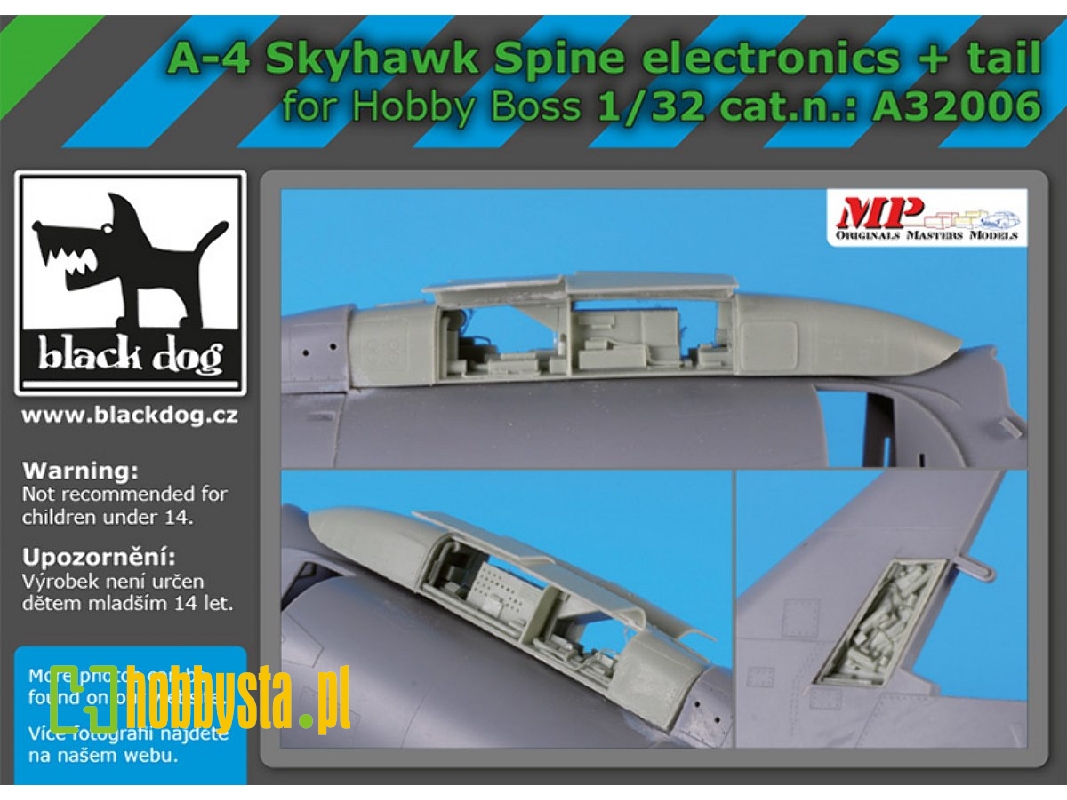 A -4 Skyhawk Spine Electronic And Tail (For Hobby Boss) - zdjęcie 1