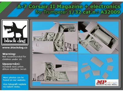 A-7 Corsair Ii Magazine And Electronics (For Trumpeter) - zdjęcie 1
