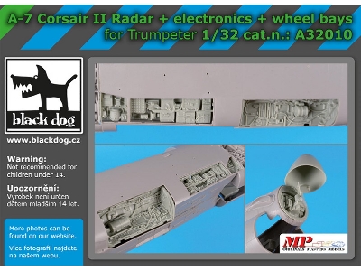A-7 Corsair Ii Radar, Electronics And Wheel Bays (For Trumpeter) - zdjęcie 1