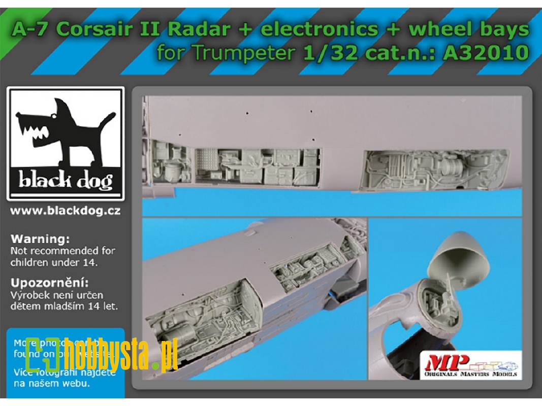 A-7 Corsair Ii Radar, Electronics And Wheel Bays (For Trumpeter) - zdjęcie 1